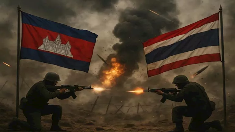 رغم دعوات التهدئة.. تواصل القتال بين تايلاند وكمبوديا