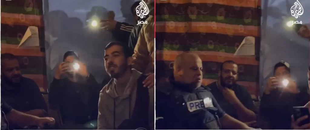 يتوسطهم وائل الدحدوح.. فيديو مؤثر لصحفيي غزة يلتقطون أنفاسهم في خضم الحرب الهمجية وطن