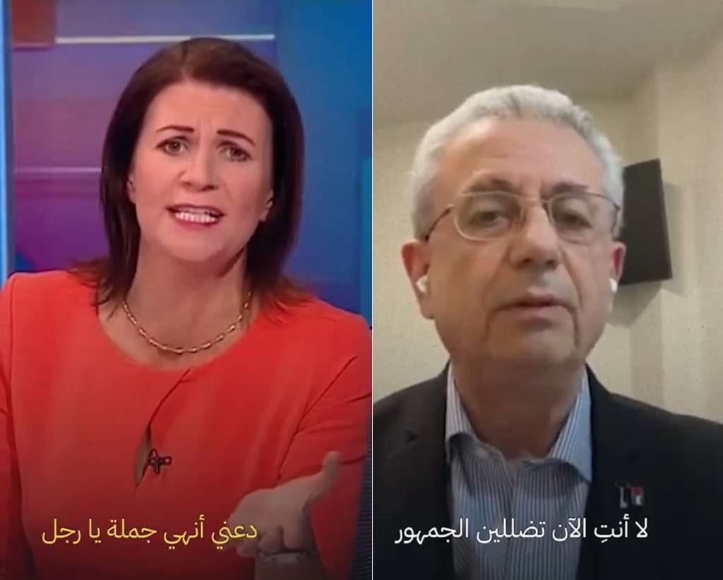 لولوة الخاطر ترد على وقاحة “جوليا برور” تجاه مصطفى البرغوثي وطن