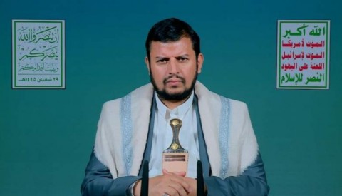 الحوثي: ندخل شهر رمضان في حالة جهاد نصرةً للشعب الفلسطيني