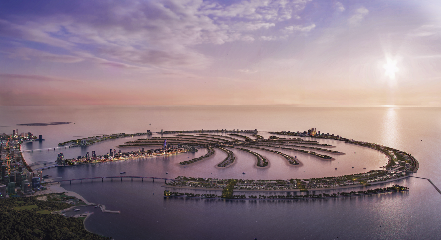 نخيل” تمنح عقود بدء أعمال البنية التحتية في “نخلة جبل علي