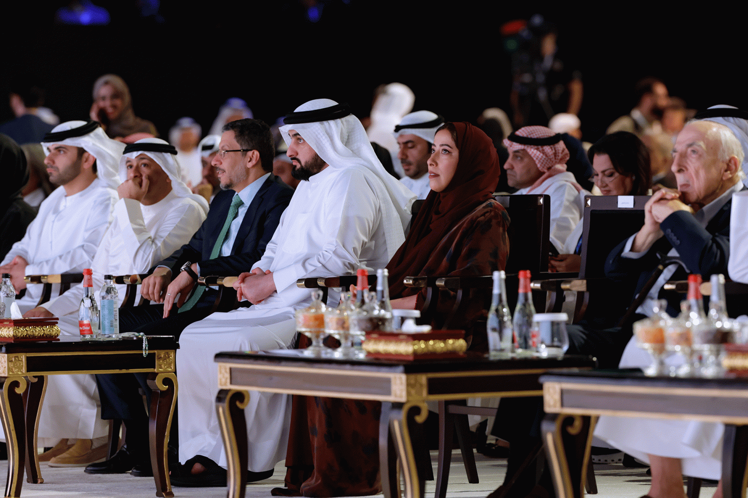 أحمد بن محمد يشهد افتتاح منتدى الإعلام العربي الـ 22