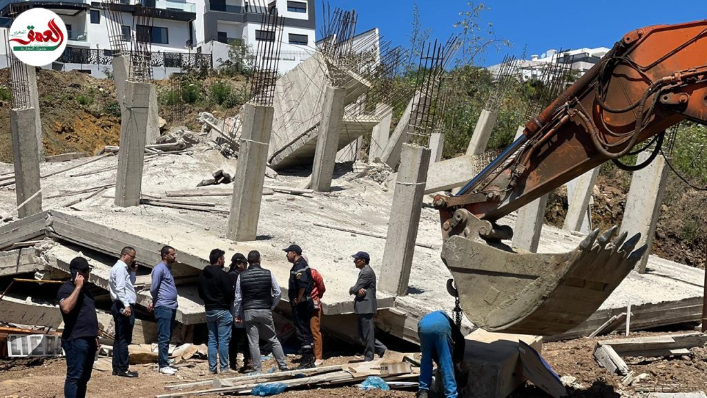بعد ساعات من البحث.. انتشال جثة حارس من تحت أنقاض عمارة منهارة بطنجة