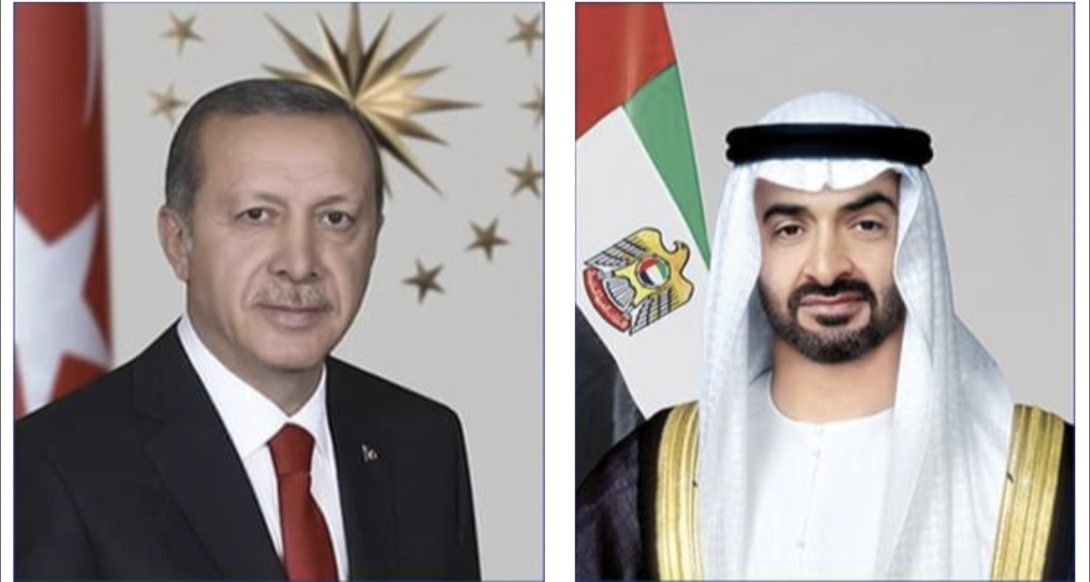 رئيس الدولة والرئيس التركي يتبادلان هاتفياً التهاني بعيد الأضحى المبارك