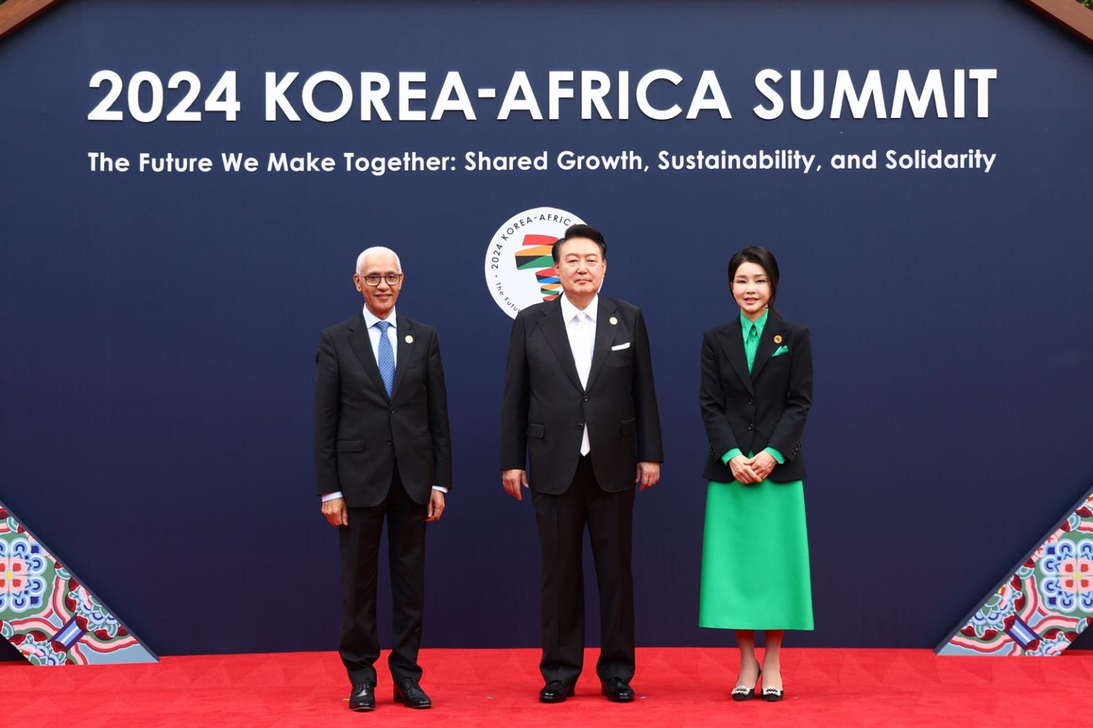 القمة الكورية الإفريقية.. الطالبي يشارك في حفل استقبال للرئيس الكوري