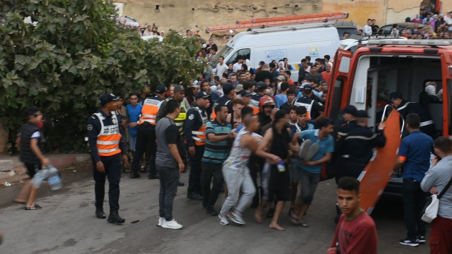 ارتفاع حصيلة وفيات حريق قيسارية الدباغ بفاس