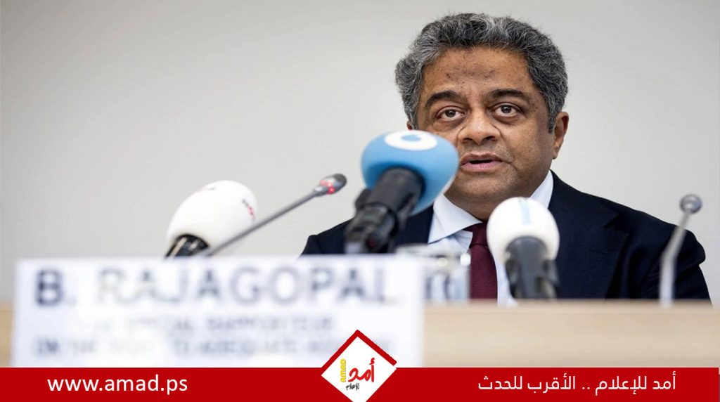 مطالبا تل أبيب بوضع حد للحرب في غزة.. مقرر أممي: يوم محاسبة إسرائيل قادم لا محالة