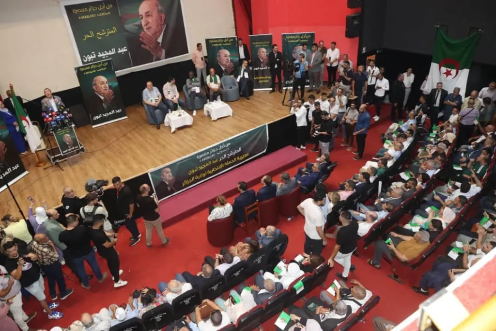 الشعب ينتظر من المترشح تبون مواصلة الانجازات الكبرى