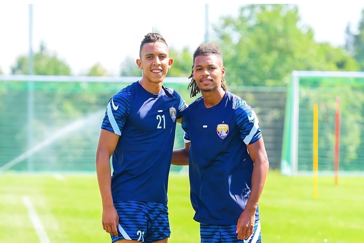 العين الإماراتي يحتفي برحيمي ومبارك بعد إنجاز الأولمبياد