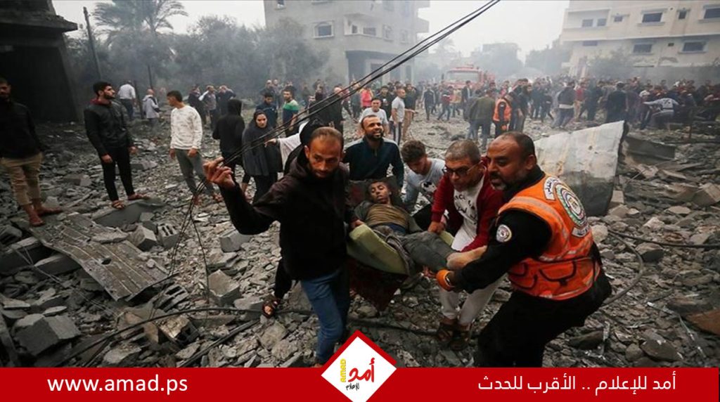 إصابات جراء إلقاء جيش الاحتلال قنبلة على حي الدرج شرق مدينة غزة