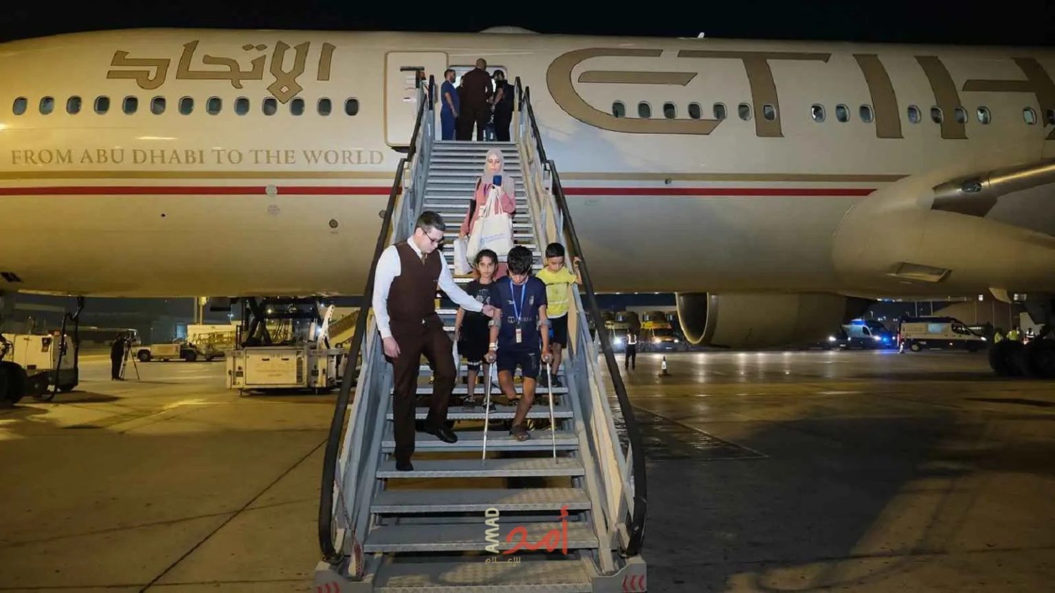 الإمارات تعلن تنفيذها إجلاءً عاجلاً لـ252 مصاباً ومرافقاً من غزة إلى أبو ظبي