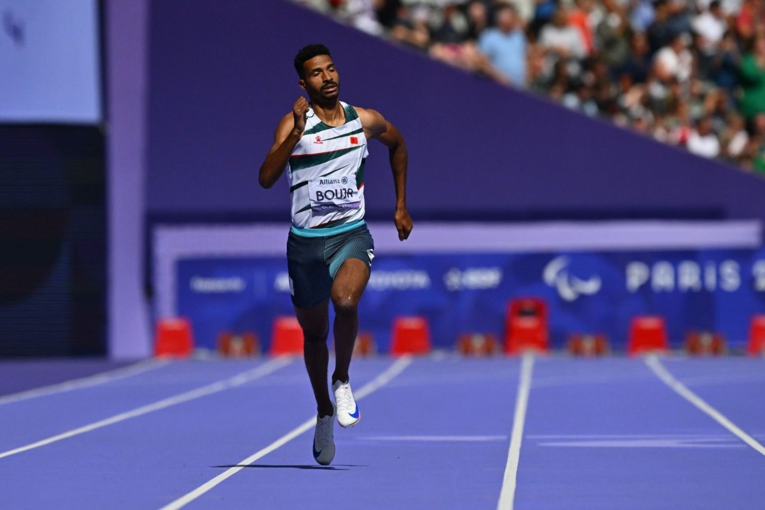 العداء منصف بوجا يهدي المغرب أول ميدالية ذهبية في بارالمبياد باريس