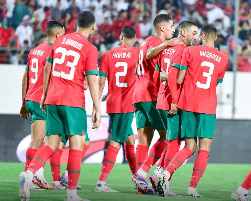 بحضور رحيمي وأزنو.. الركراكي يعلن تشكيلة المنتخب المغربي أمام ليسوتو
