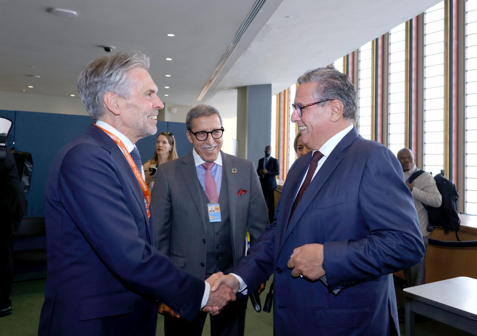 أخنوش يتباحث بنيويورك مع رئيس الوزراء الهولندي