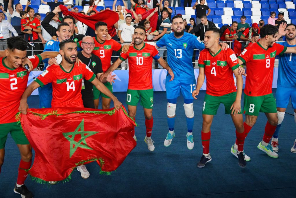 رغم بلوغ ربع نهائي المونديال.. أسود الفوتسال تتراجع في تصنيف “الفيفا”
