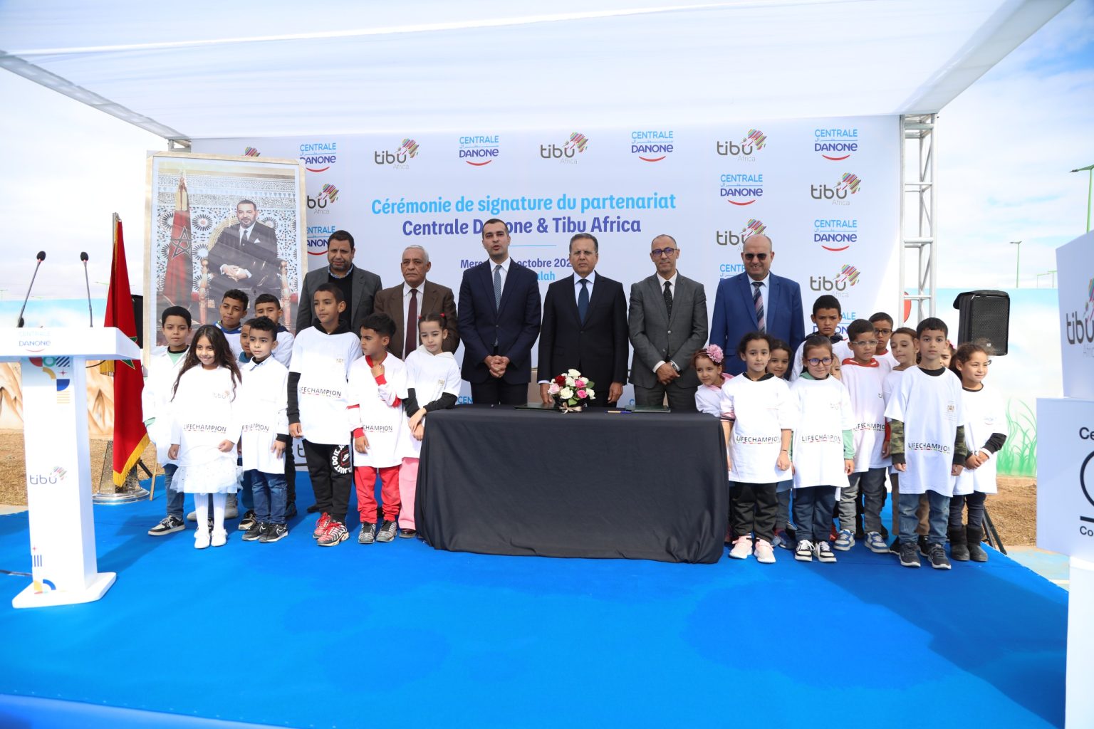 سنطرال دانون تدعم الأطفال والشباب في الفقيه بنصالح عبر شراكة مع “تيبو إفريقيا”