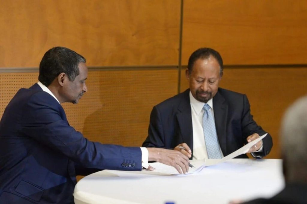 مصير إعلان أديس أبابا بين “تقدم” و”الدعم السريع”