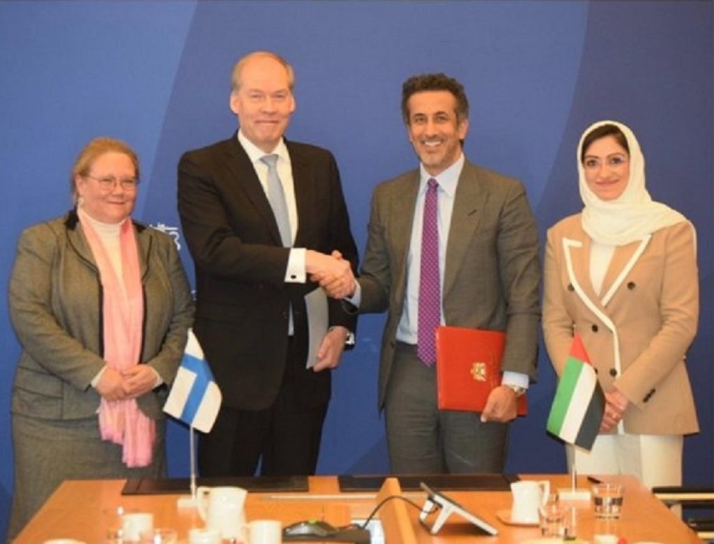 الإمارات وفنلندا تعقدان الدورة الثانية من أعمال اللجنة المشتركة في هلسنكي