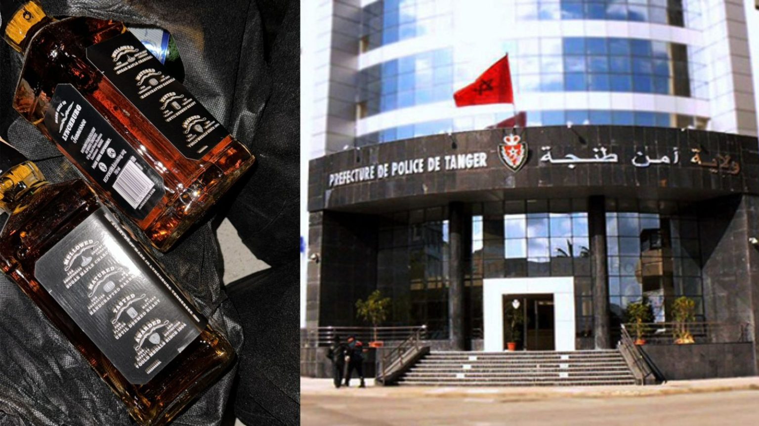 أمن طنجة يوقف شخصا متلبسا بترويج الكحول ويحجز 200 قنينة