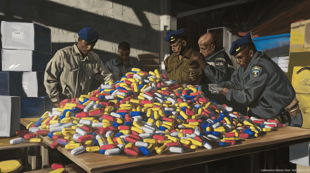 Plus de 60 000 comprimés psychotropes saisis par la Gendarmerie ! 💊