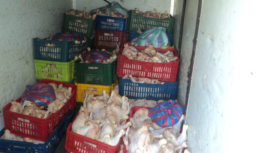 إحباط تسويق أكثر من 8 قناطير لحوم بيضاء فاسدة بوهران