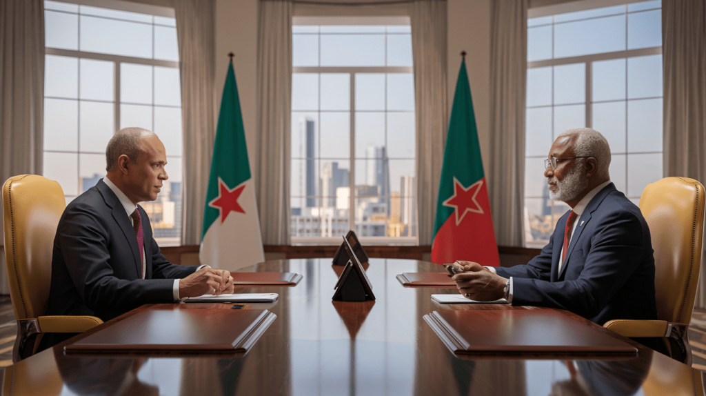 Tebboune et son Homologue Sénégalais à Nouakchott 🇩🇿🤝🇸🇳