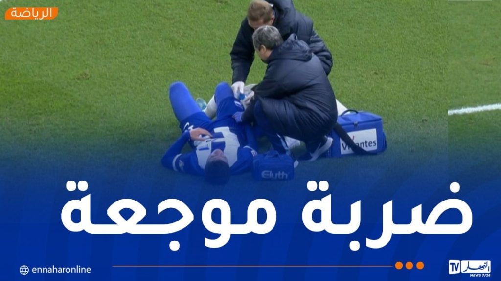 مازة يصاب ويغادر مواجهة هيرتا برلين أمام مونستر