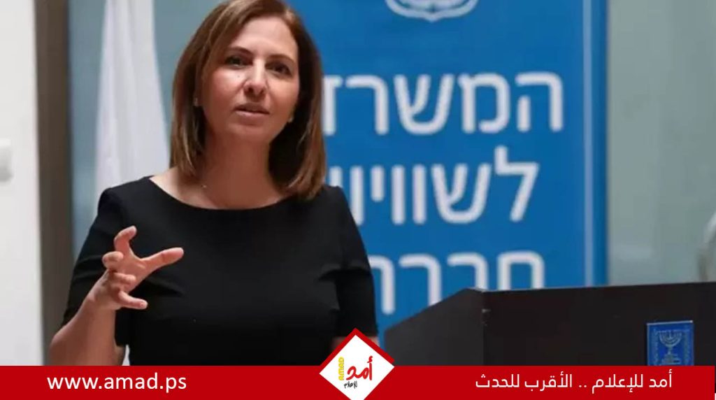 وزيرة إسرائيلية: سيتم إنشاء سلطة بديلة لحماس في غزة