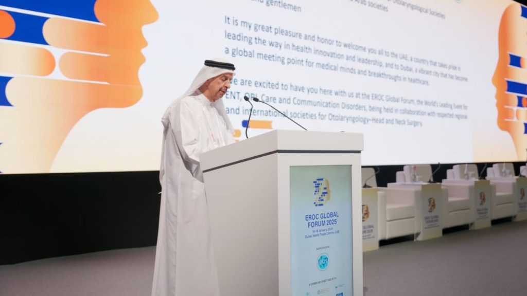 افتتاح منتدى الإمارات للأنف والأذن والحنجرة والسمعيات بدبي