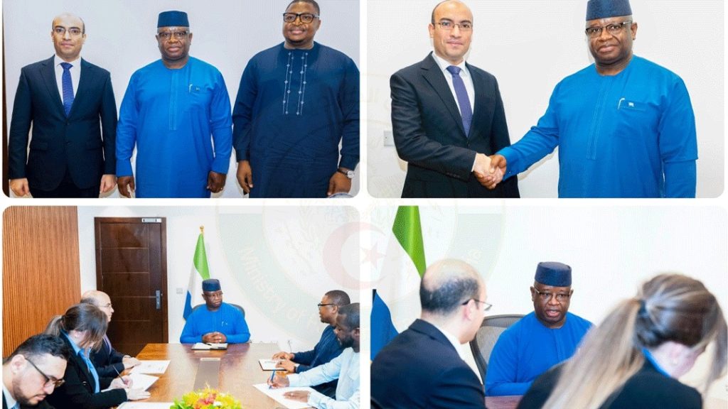 شايب يُسلم رسالة خطية من الرئيس تبون لرئيس جمهورية سيراليون