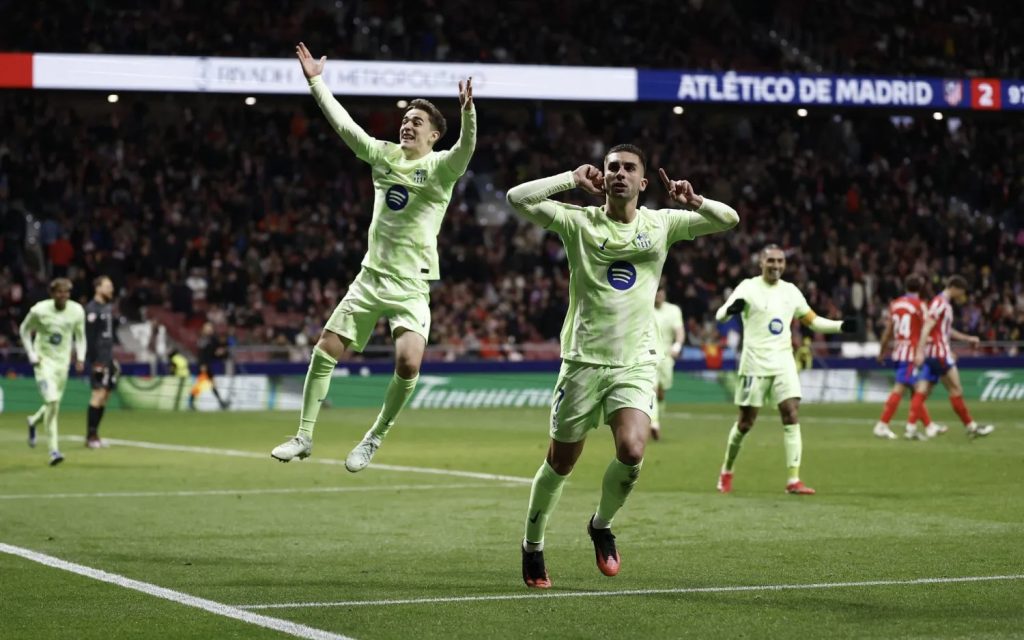 «لا ليغا»: ريمونتادا مثيرة تقود برشلونة لقهر أتلتيكو برباعية