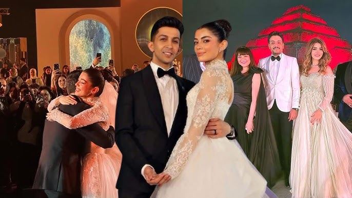 شاهد بالفيديو حفل زفاف أسطورى ل ليلى زاهر وهشام جمال بحضور الفنانين وما  فعله احمد زاهر يتصدر التريند - YouTube