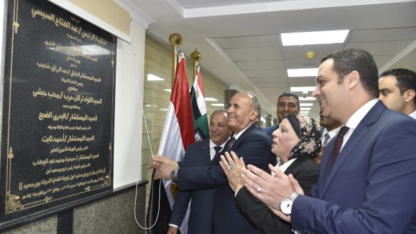 محب حبشي يفتتح فرع بورسعيد أول المطور لهيئة قضايا الدولة