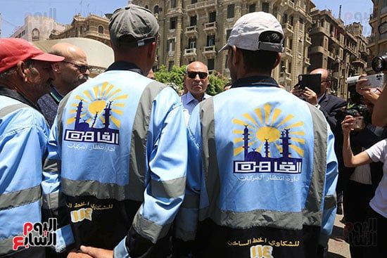 محافظ القاهرة يتفقد تطبيق منظومة تقنين وضع السايس بشوارع العاصمة محافظ القاهرة يتفقد تطبيق منظومة تقنين وضع السايس بشوارع العاصمة