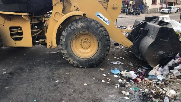 حملات مكبرة لإزالة التعديات والإشغالات وإعادة الانضباط بأحياء بورسعيد