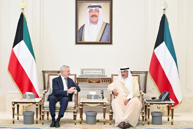 سمو ولي العهد يستقبل العبدالله ورئيس الحرس الوطني والنائب الأول