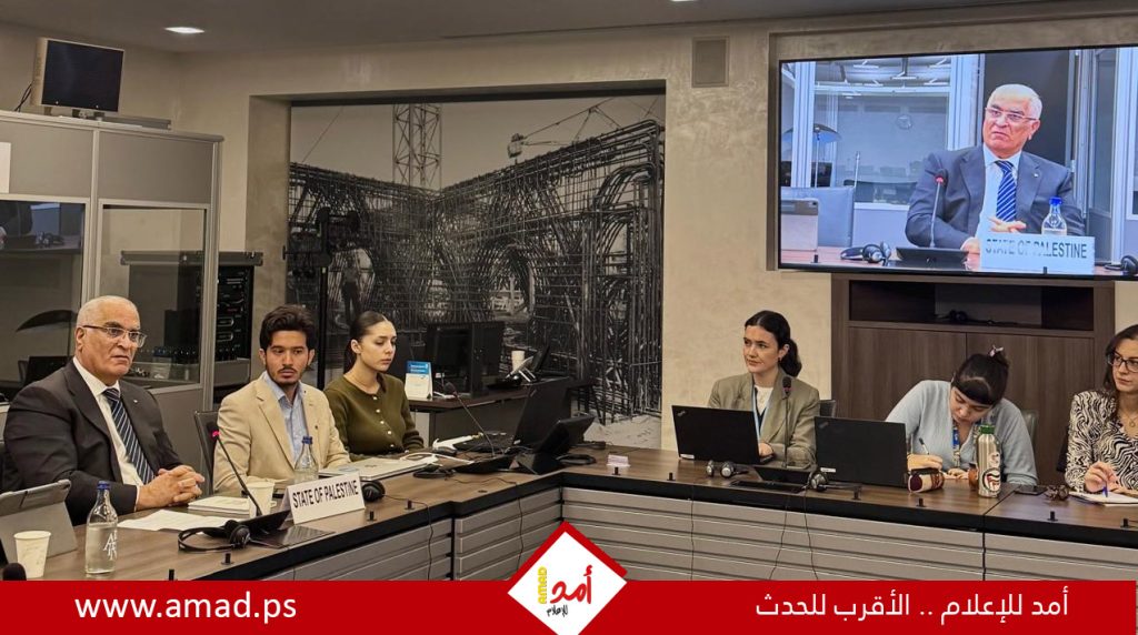 خريشي يلتقي مجموعة من الدبلوماسيين ويطبعهم على الأوضاع في الأرض الفلسطينية المحتلة