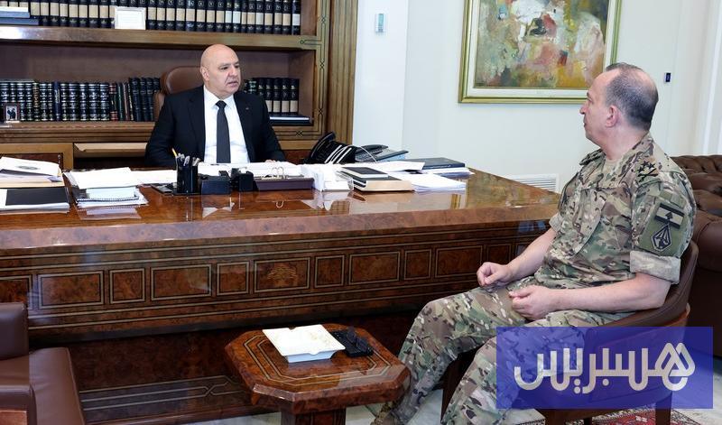 عون يأمر بالتصدي لأي توغل إسرائيلي