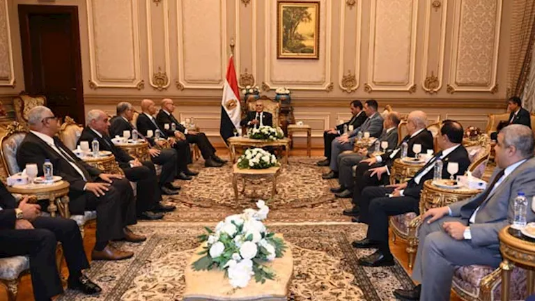 رئيس الشيوخ يلتقي وفد مجلس القضاء الأعلى