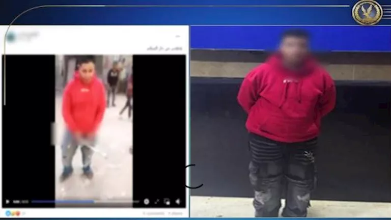 الأمن يكشف حقيقة شاب هدد المارة بـ”الكرباج” في دار السلام | فيديو