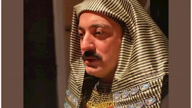 فرعون إمبابة.. دياب يشارك في احتفالات المتحف المصري الكبير