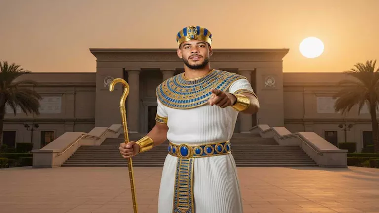 صورة تخيلية لتشكيل الزمالك بالزي الفرعوني