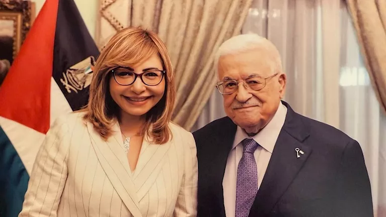 أبو مازن في حوار مع لميس الحديدي: السيسي لم يُخب ظننا.. ومصر أفشلت مخط