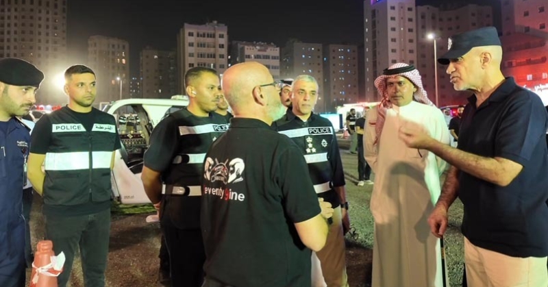 اليوسف يشرف على حملة أمنية مكثفة في المهبولة: تطبيق القانون على الجميع دون استثناء