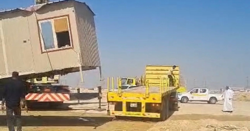 الخرينج: إزالة التعديات القريبة من المنشآت النفطية