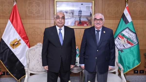زيارة وزير العدل لهيئة قضايا الدولة للتهنئة بالعام القضائي الجديد