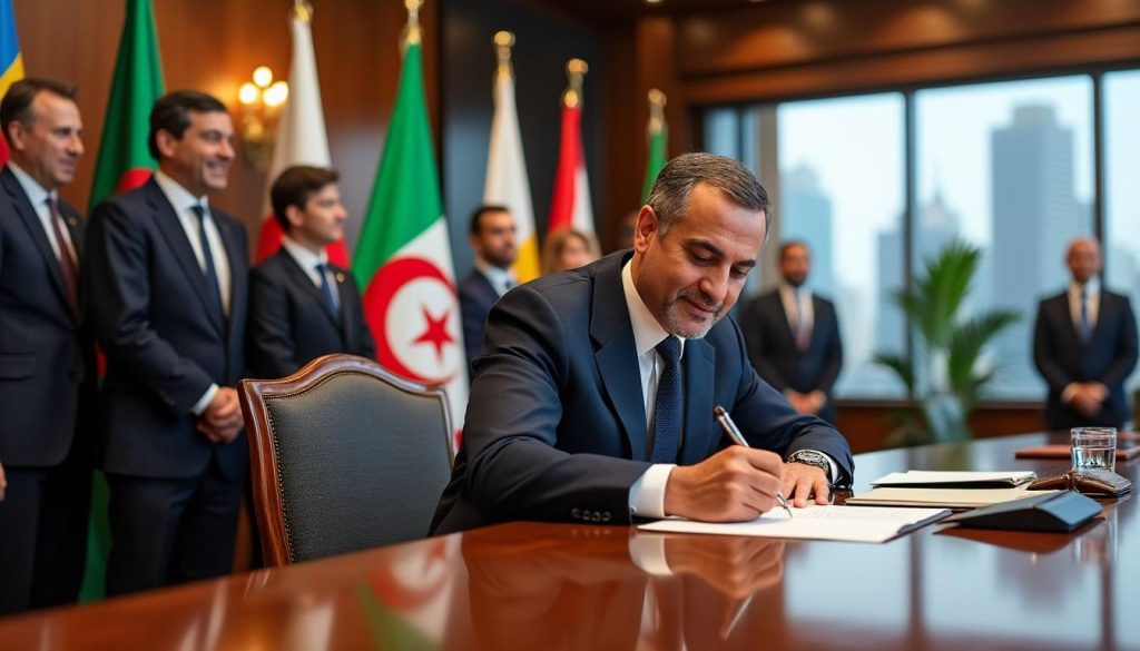 l’Algérie signe la convention de l’ONU et s’engage à l’international