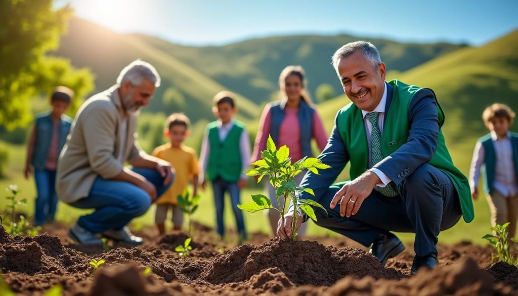 Reboisement en Action avec le Ministre de l’Agriculture