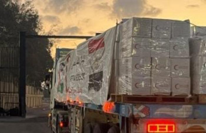 الهلال الأحمر فى غزة يدعو إلى الضغط لدخول المساعدات الإنسانية بشكل مكثف