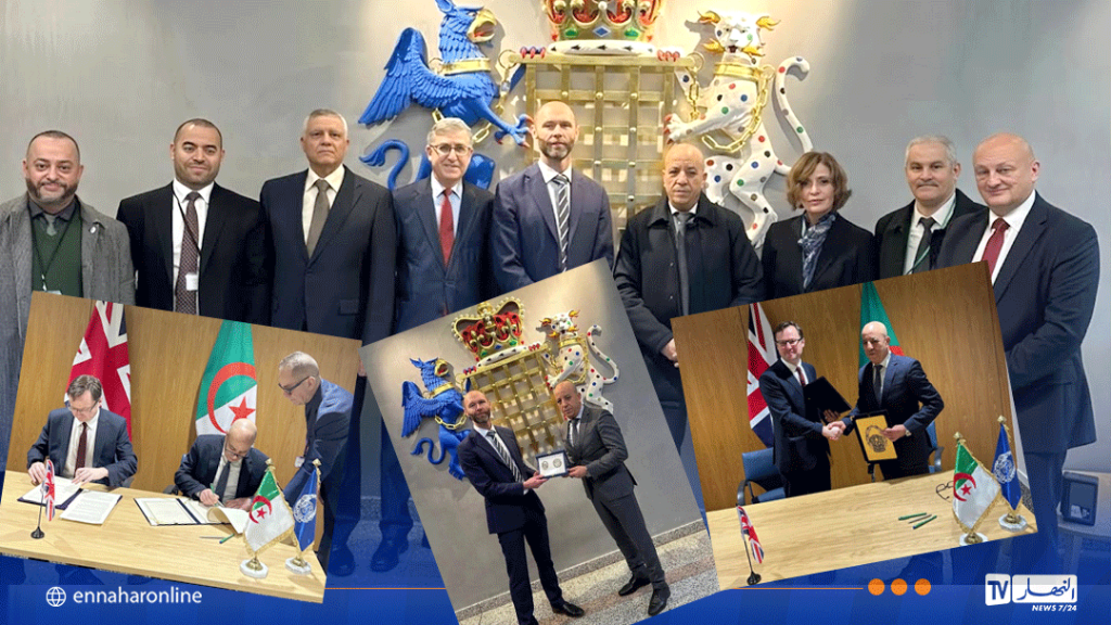 توقيع مذكرة تفاهم بين الجزائر و بريطانيا في مجال فحص البصمات الإلكترونية